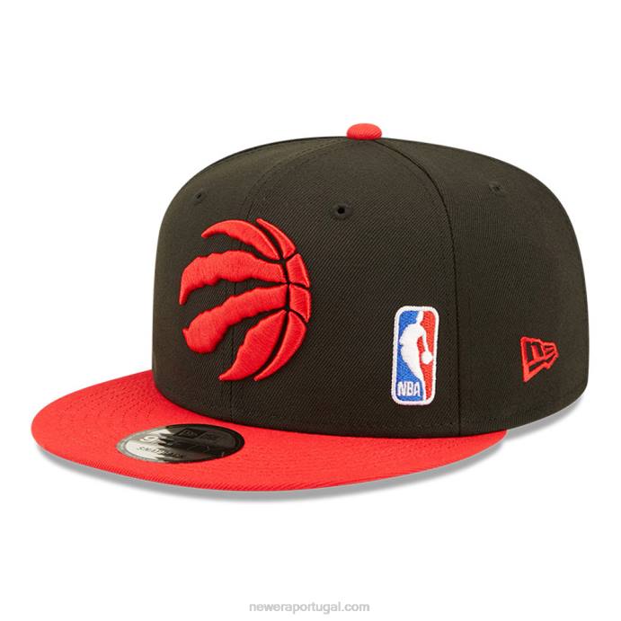 FFTN2027 New Era boné toronto raptors nba black letter arch black 9fifty snapback