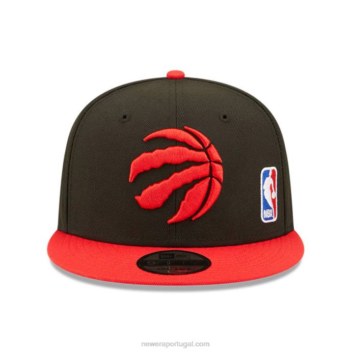 FFTN2027 New Era boné toronto raptors nba black letter arch black 9fifty snapback