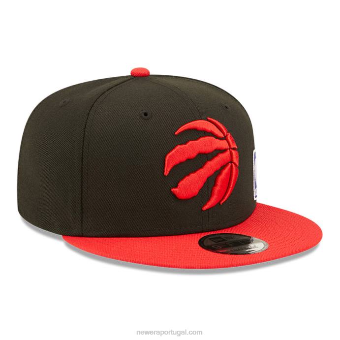 FFTN2027 New Era boné toronto raptors nba black letter arch black 9fifty snapback