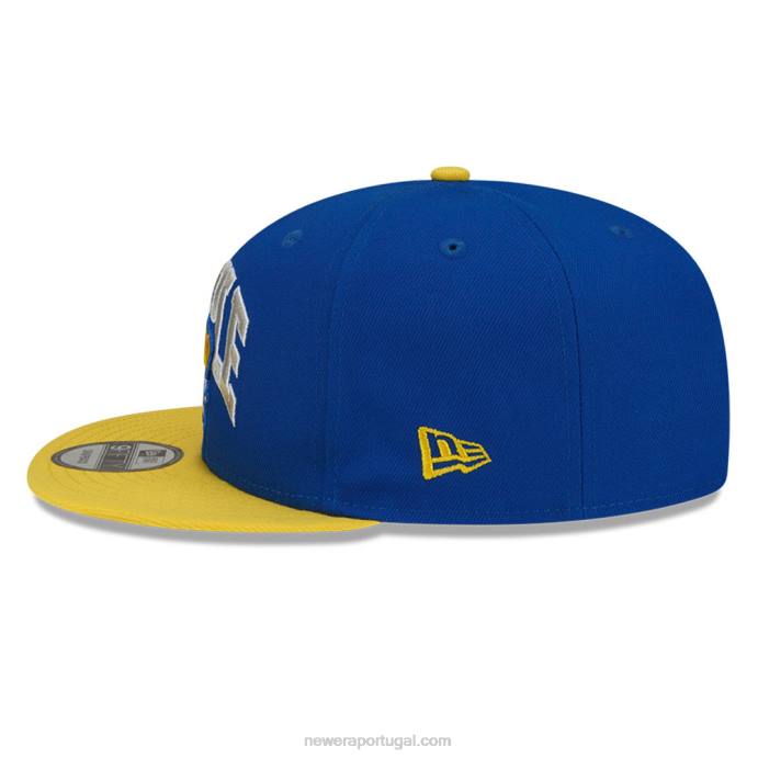 FFTN2028 New Era boné snapback 9fifty azul la rams x grampo
