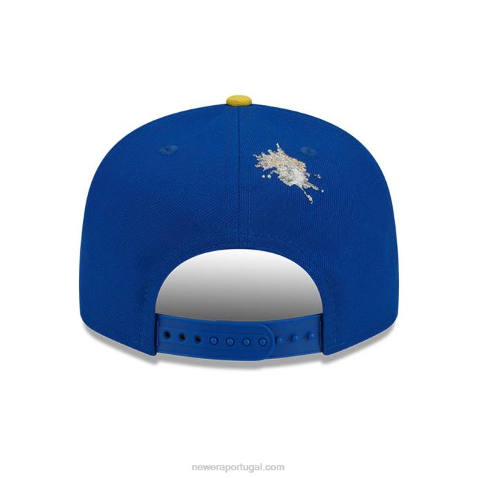 FFTN2028 New Era boné snapback 9fifty azul la rams x grampo