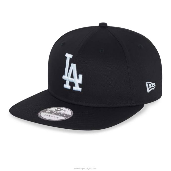 FFTN2029 New Era boné la dodgers mlb essencial preto 9fifty