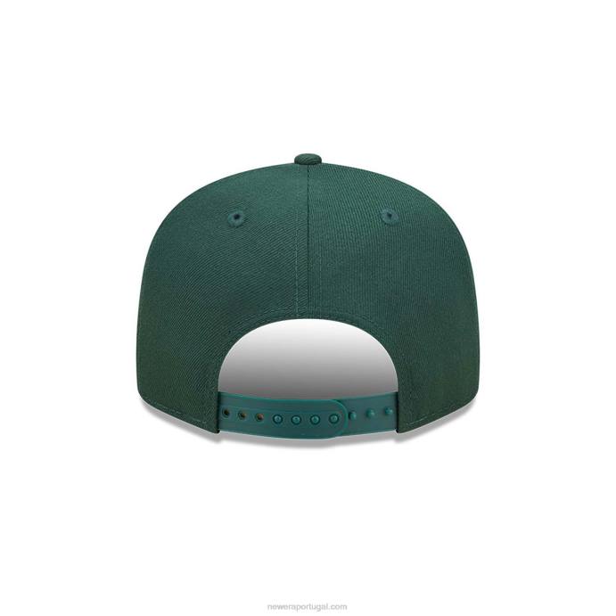 FFTN2030 New Era boné snapback 9fifty verde escuro la dodgers repreve