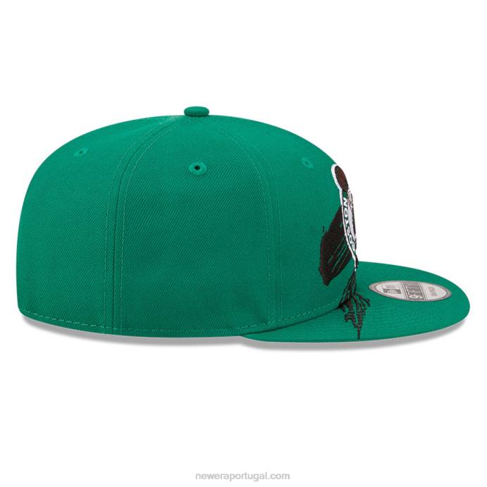 FFTN2042 New Era boné boston celtics nba sweep green 9fifty snapback