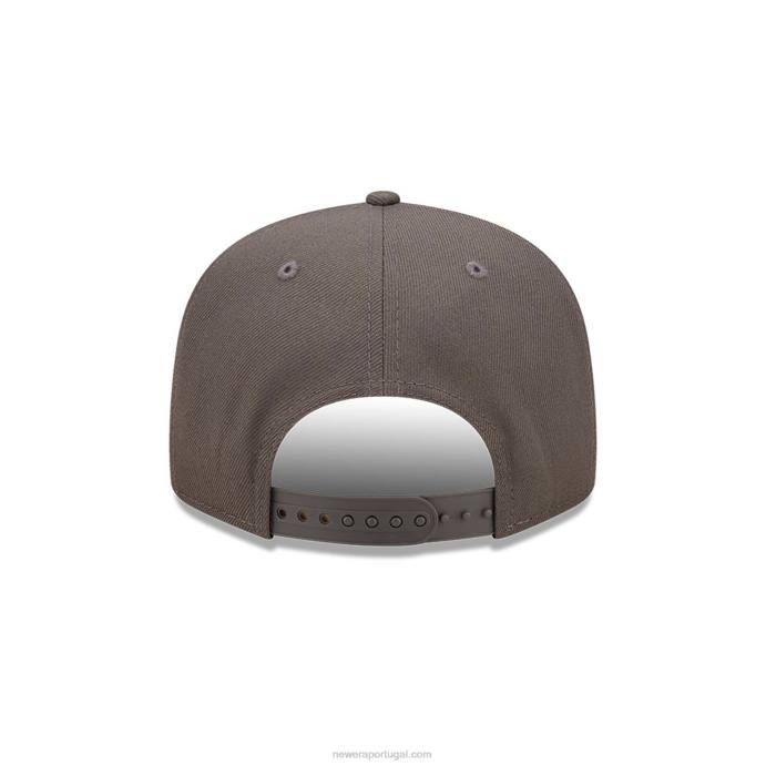 FFTN2044 New Era boné snapback 9fifty cinza escuro new york yankees repreve