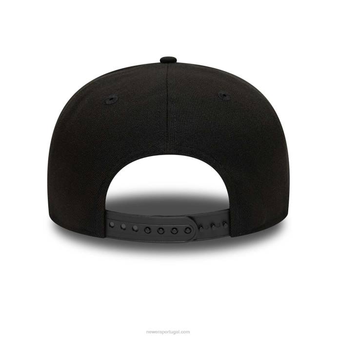 FFTN2048 New Era New York Knicks boné preto 9fifty snapback