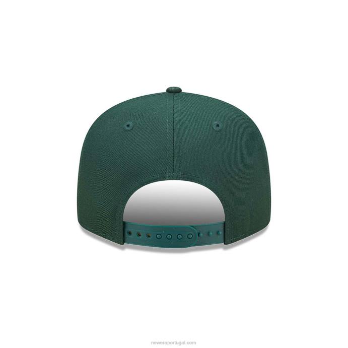 FFTN2057 New Era boné snapback 9fifty verde escuro la lakers repreve