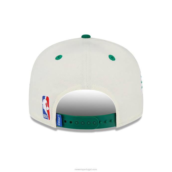 FFTN2062 New Era Boné boston celtics wake branco 9fifty snapback