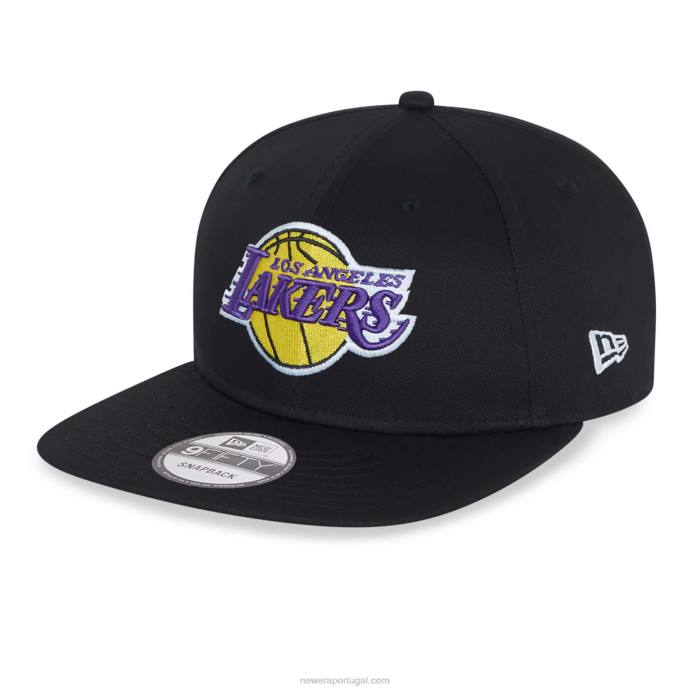 FFTN2069 New Era boné la lakers nba essencial preto 9fifty