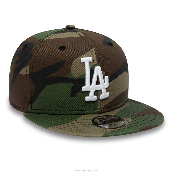 FFTN2071 New Era Boné Snapback La Dodgers Youth Team Camo 9Fifty