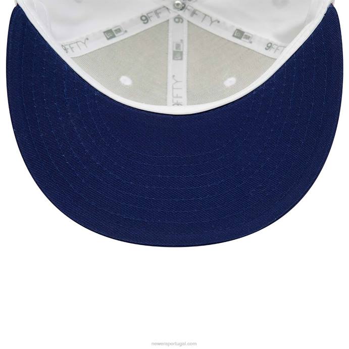 FFTN2073 New Era la dodgers coroa remendos boné branco 9fifty snapback
