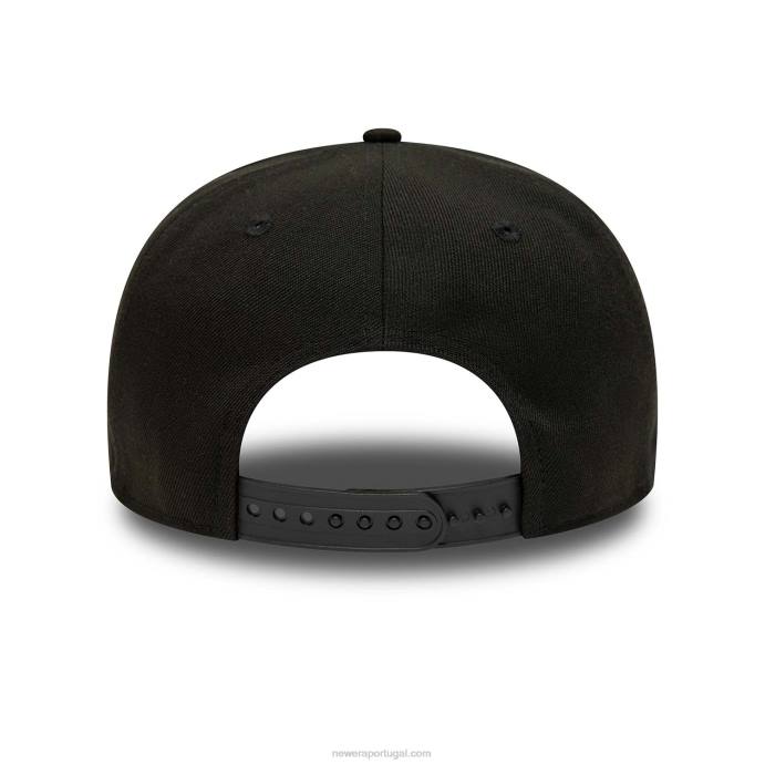 FFTN2074 New Era boné Chicago Bulls 9fifty snapback preto