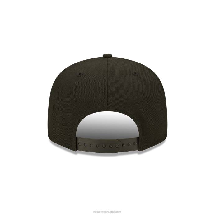 FFTN2076 New Era boné snapback 9fifty apple black new york yankees