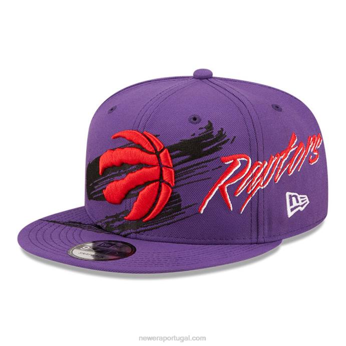FFTN2081 New Era boné toronto raptors nba sweep roxo 9fifty snapback