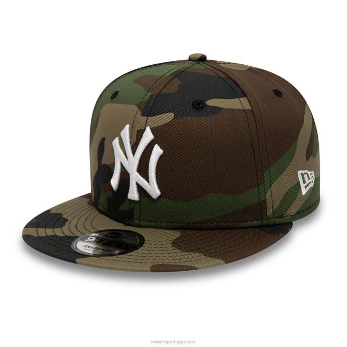 FFTN2084 New Era New York Yankees Team Camo 9Fifty Boné Snapback