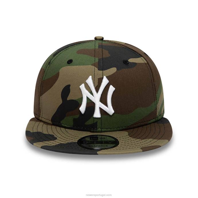 FFTN2084 New Era New York Yankees Team Camo 9Fifty Boné Snapback