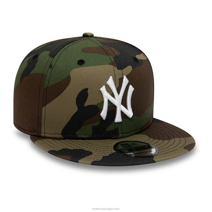 FFTN2084 New Era New York Yankees Team Camo 9Fifty Boné Snapback
