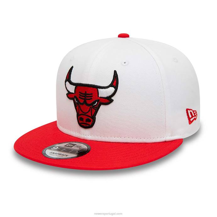 FFTN2086 New Era chicago bulls coroa boné branco 9fifty snapback