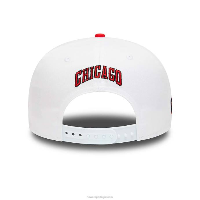 FFTN2086 New Era chicago bulls coroa boné branco 9fifty snapback