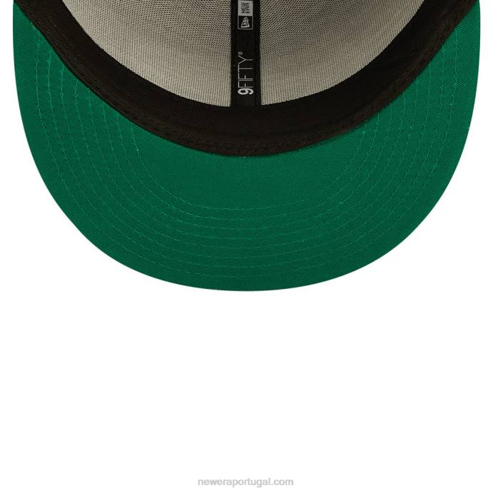 FFTN2096 New Era boné seattle seahawks nfl black letter arch blue 9fifty snapback