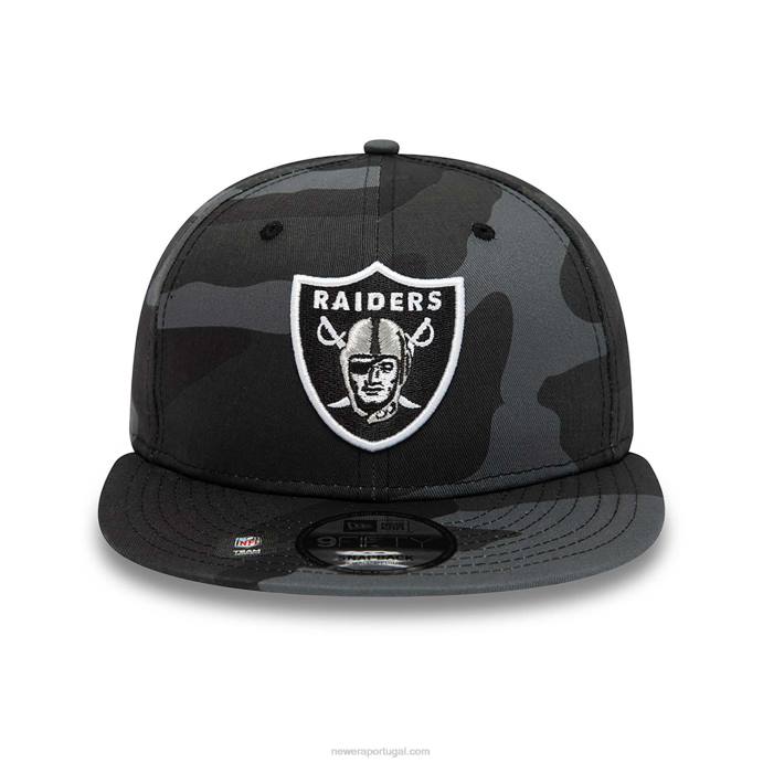 FFTN2097 New Era boné las vegas raiders team camo 9fifty snapback