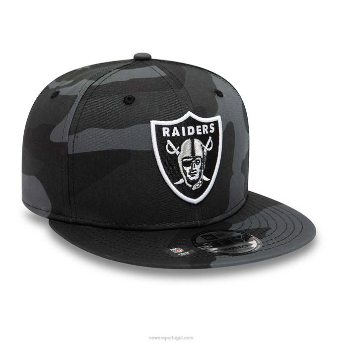 FFTN2097 New Era boné las vegas raiders team camo 9fifty snapback