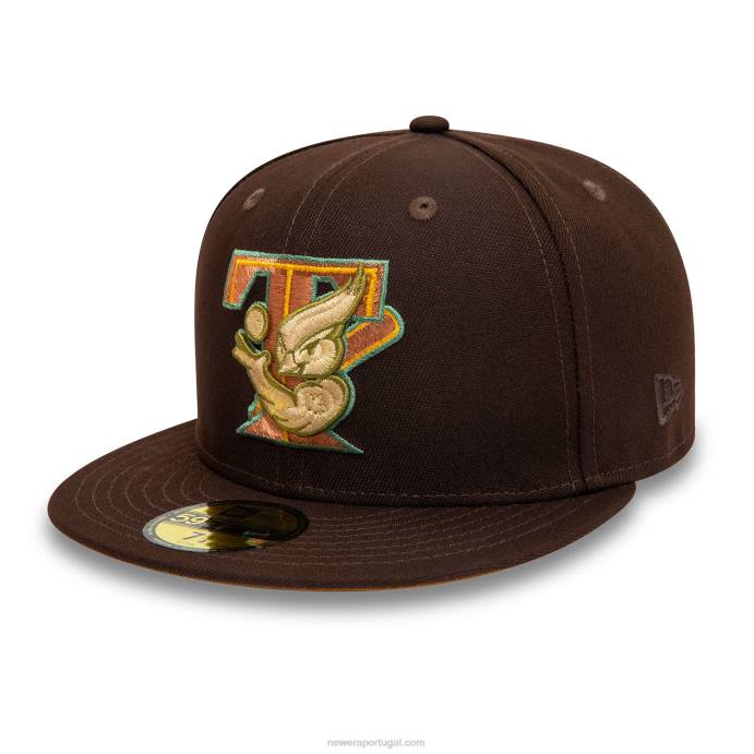 FFTN209 New Era toronto blue jays 2003 all star game burnt wood 59fifty boné ajustado