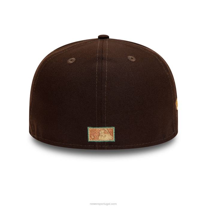 FFTN209 New Era toronto blue jays 2003 all star game burnt wood 59fifty boné ajustado