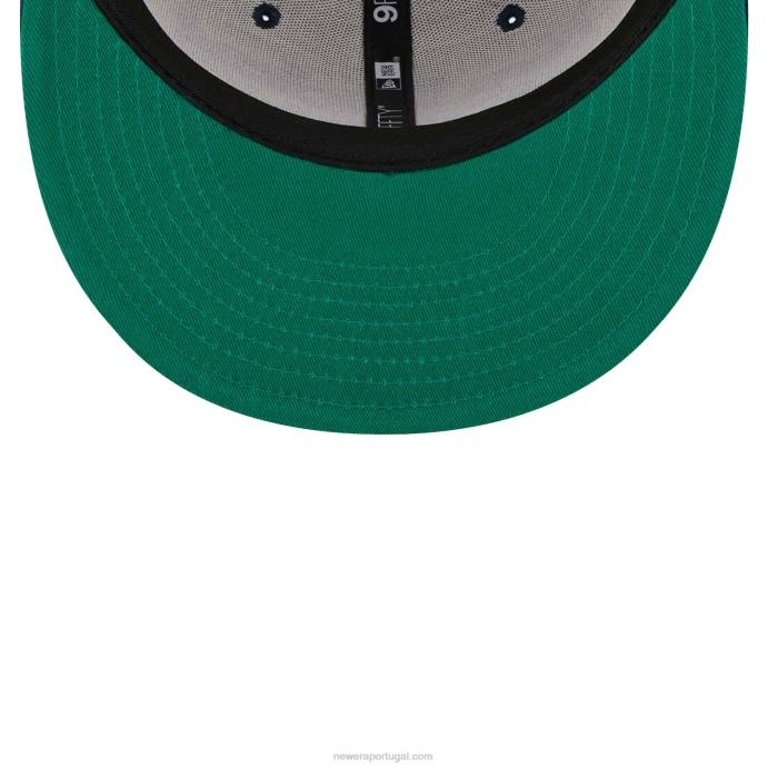 FFTN2102 New Era boné snapback 9fifty new england patriots nfl retro cream