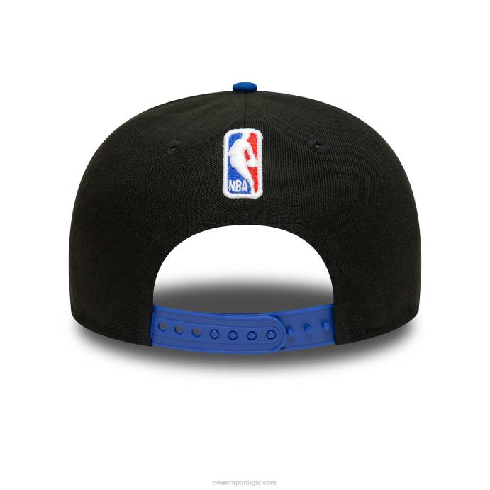 FFTN2105 New Era New York Knicks NBA Tip Off 2022 Black 9Fifty Boné Snapback