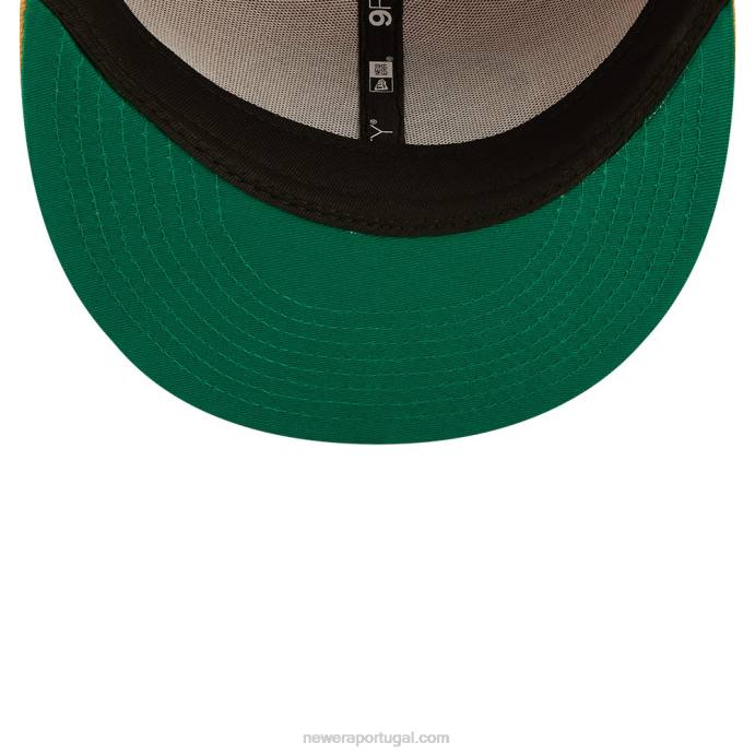 FFTN2109 New Era san francisco 49ers nfl boné black letter arch red 9fifty snapback
