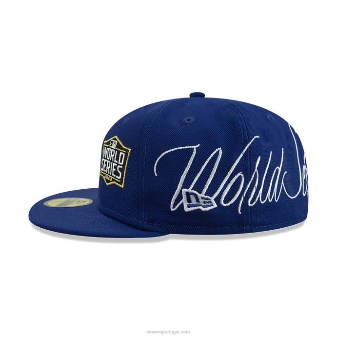 FFTN212 New Era boné la dodgers historic champs azul 59fifty