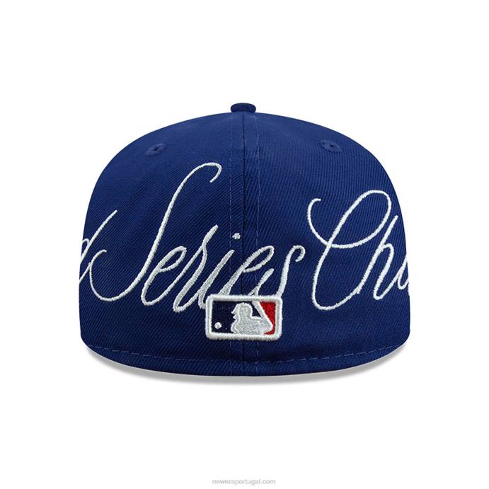 FFTN212 New Era boné la dodgers historic champs azul 59fifty
