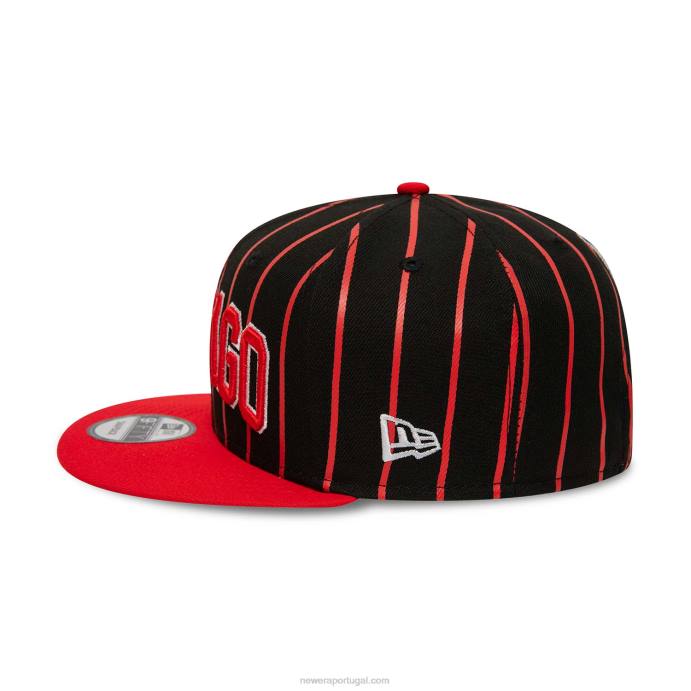 FFTN2130 New Era boné chicago bulls city arch black 9fifty snapback
