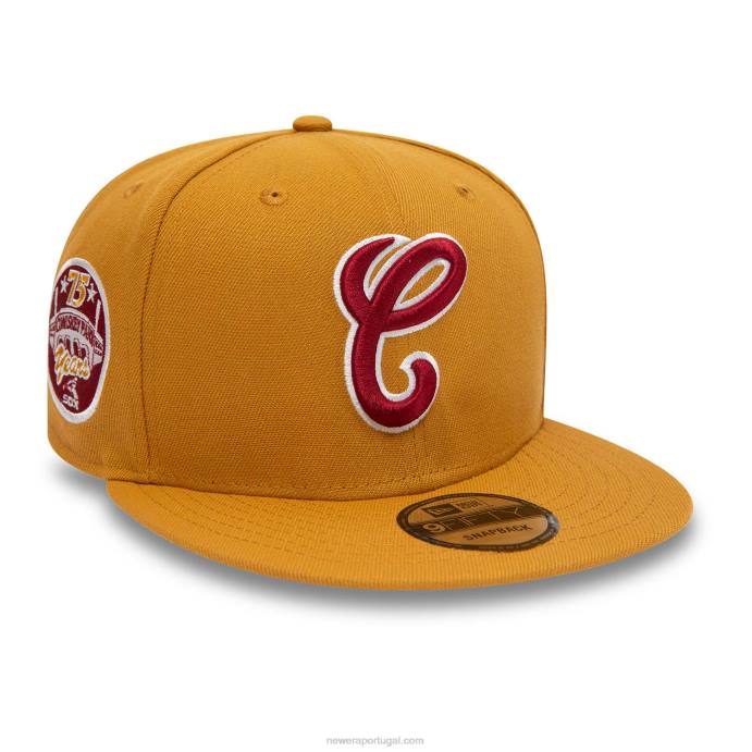 FFTN2139 New Era boné chicago white sox brown 9fifty snapback