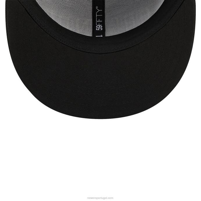 FFTN213 New Era boné orlando magic authentics city edition cinza escuro 59fifty