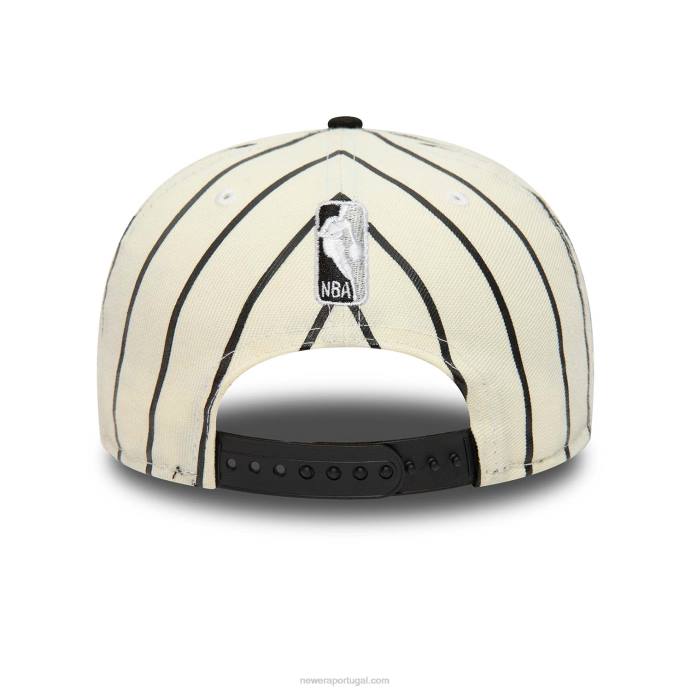 FFTN2140 New Era boné brooklyn nets city arch branco 9fifty snapback