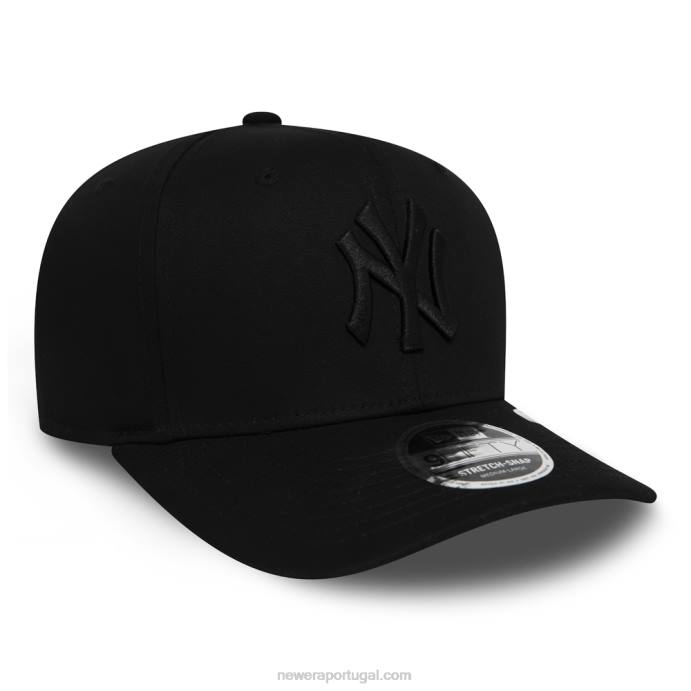 FFTN2143 New Era boné new york yankees tonal black 9fifty stretch snap