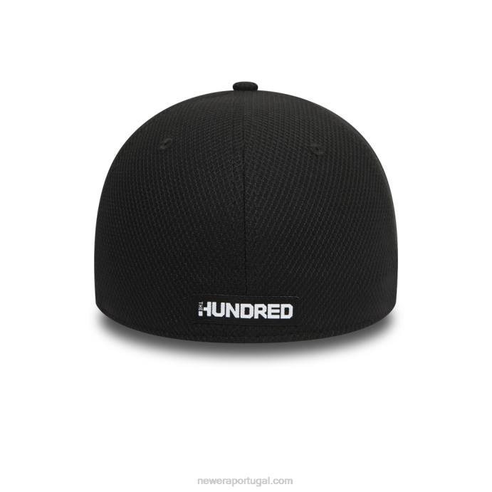 FFTN2147 New Era manchester originals a era dos cem diamantes boné preto 39thirty