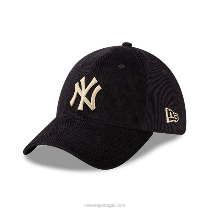 FFTN2149 New Era Boné New York Yankees Cordão Navy 39thirty Stretch Fit