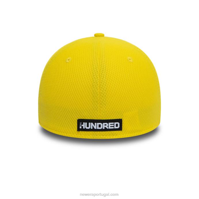 FFTN2150 New Era trent rockets a era dos cem diamantes boné amarelo 39h30
