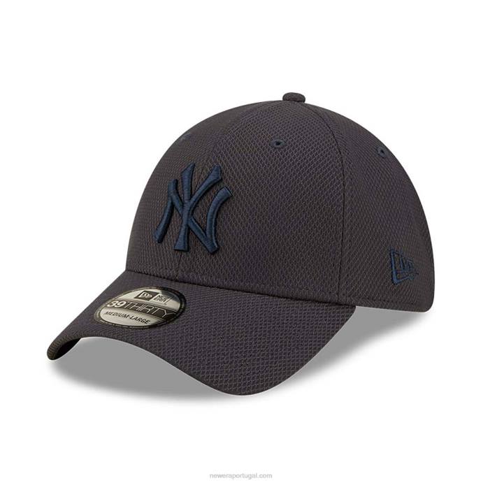 FFTN2162 New Era Boné New York Yankees Diamond Era Navy 39thirty Stretch Fit