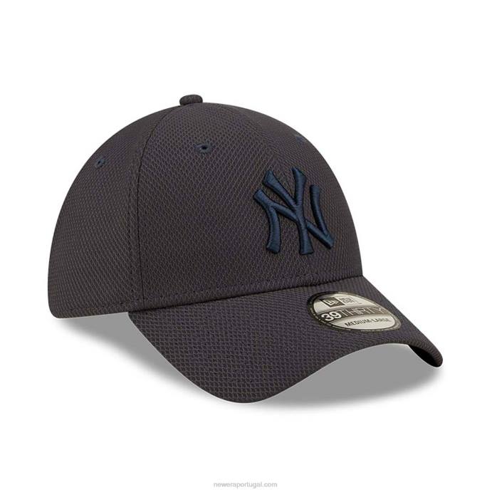 FFTN2162 New Era Boné New York Yankees Diamond Era Navy 39thirty Stretch Fit