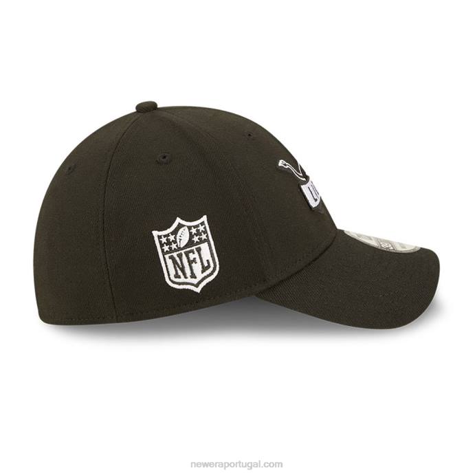 FFTN2164 New Era boné detroit lions nfl sideline 2022 preto 39thirty stretch fit