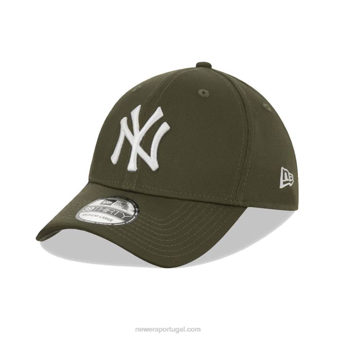 FFTN2167 New Era boné cáqui 39thirty do new york yankees