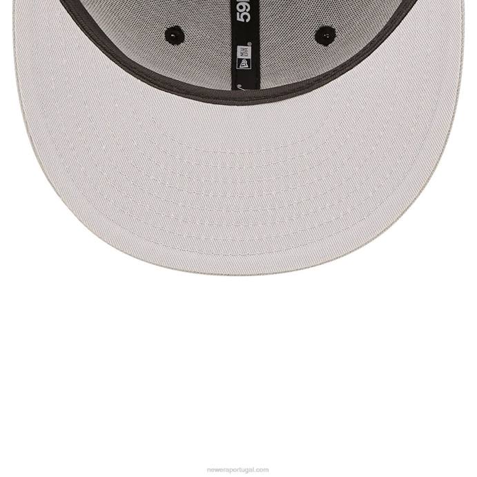 FFTN216 New Era chicago white sox ne letterman boné preto 59fifty
