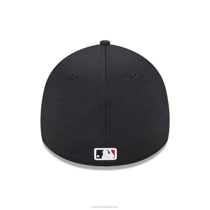 FFTN2171 New Era Boné arizona diamondbacks mlb clubhouse preto 39thirty stretch fit