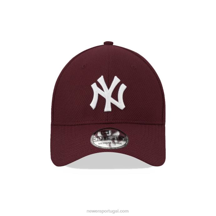 FFTN2173 New Era boné new york yankees marrom 39thirty