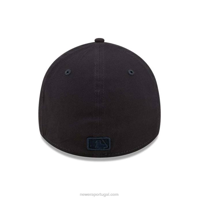 FFTN2180 New Era boné la dodgers league essencial navy 39thirty stretch fit