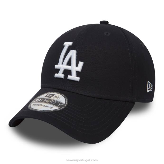 FFTN2182 New Era Boné La Dodgers Classic Navy 39thirty